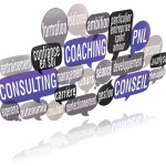 nuage de mots bulles 3d : coaching