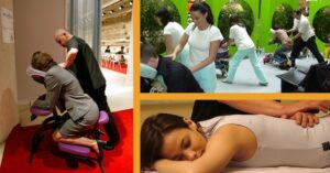 Massage En Magasin Vendeurs Detendus Clients Bien Recus Ergotonic
